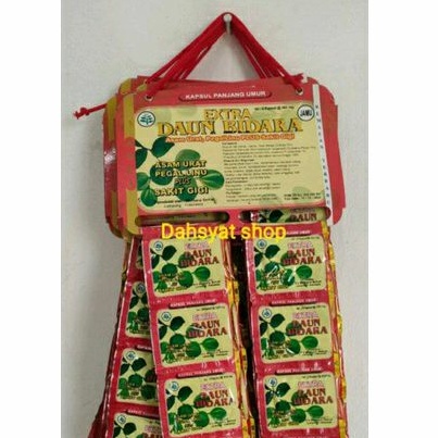 Jual Ekstra Daun Bidara Obat Asam Urat 1 Hanger 2 Renceng Isi 20 Sachet