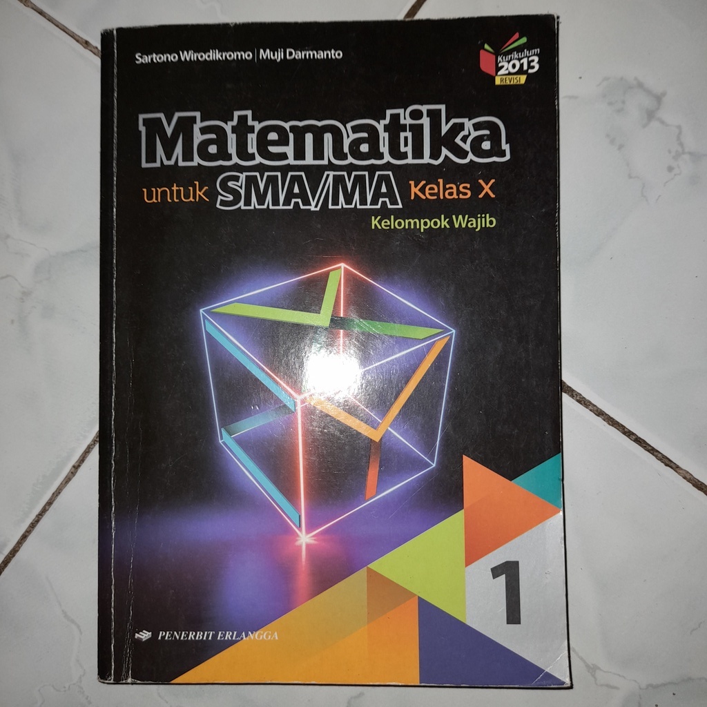 Jual PRELOVED PERNAH DI PAKAI BUKU ERLANGGA PAKET MATEMATIKA WAJIB XYZ