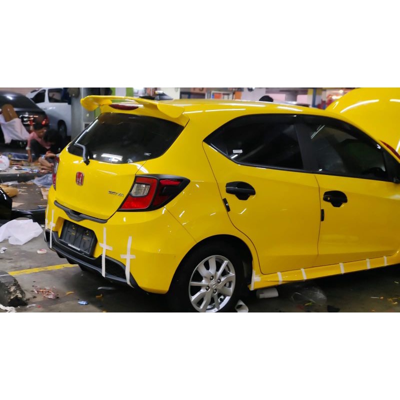 Jual Paket Spoiler Honda All New Brio Dan Diffuser Original Honda