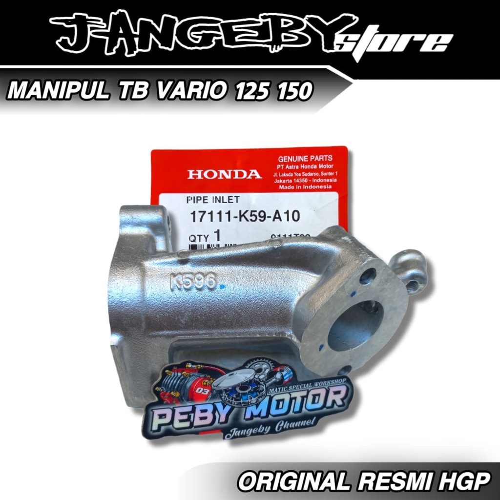 Jual Manipul Pipe Inlet Vario Original Resmi Hgp Jangeby Store