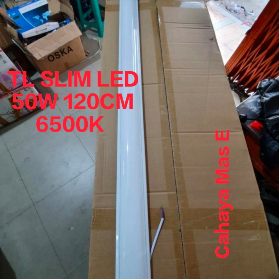 Jual LAMPU TL LED SLIM 50W 120CM 6500K Lampu RM TL Slim Led Shopee