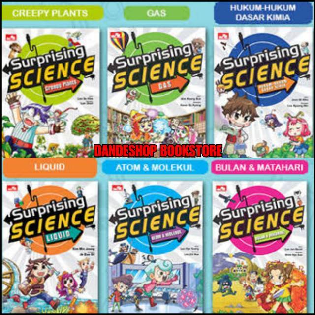 Jual Buku Komik Surprising Science Full Warna Tebal Shopee Indonesia