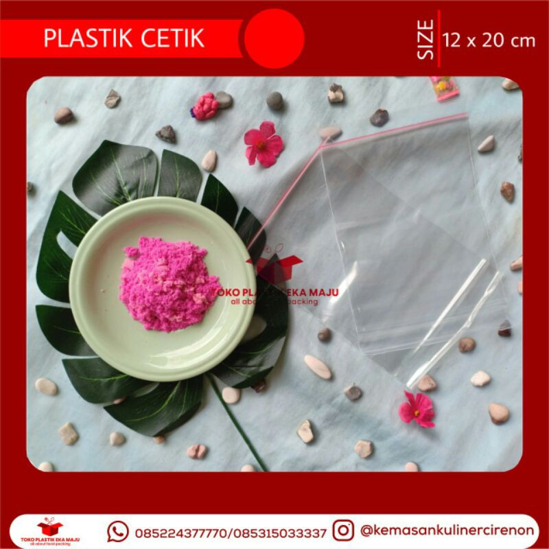 Jual Plastik Klip 12cm X 20cm CTIK Shopee Indonesia