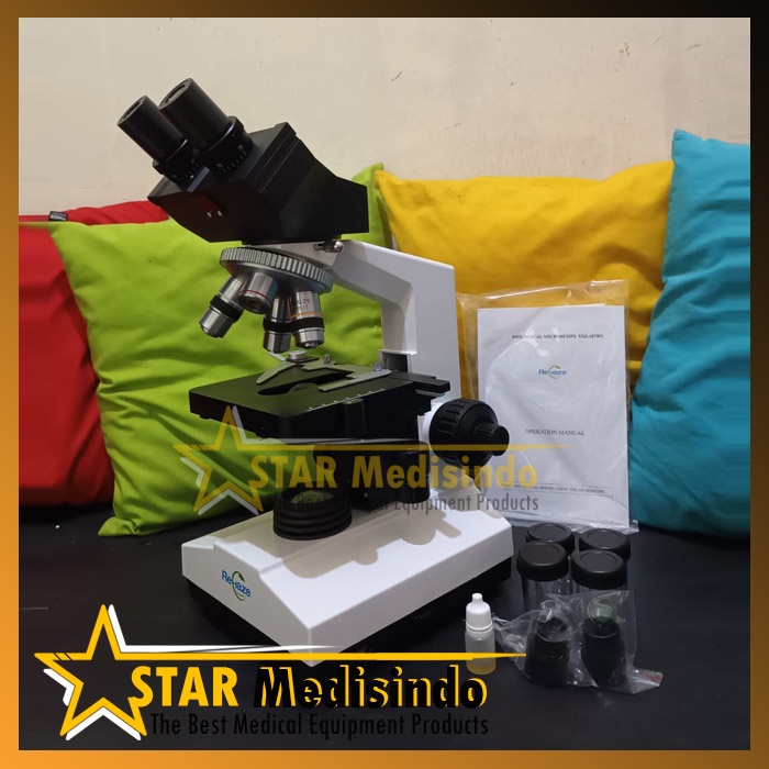 Jual Mikroskop Binokuler XSX 107BN Merk ReHaze Microscope Elektrik