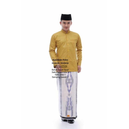 Jual Varian Warna Baju Koko Haibah Baju Koko Polos Koko Habaib