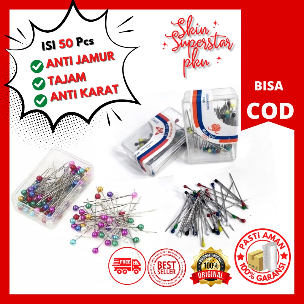 Jual JARUM PENTUL JARUM PENTUL KOTAK KECIL JARUM PENTUL MINI