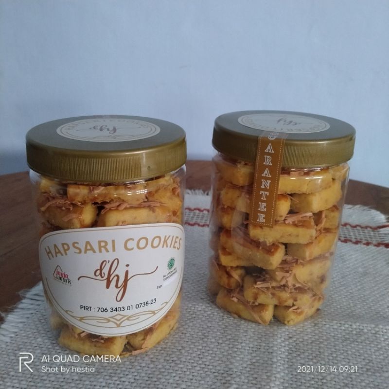 Jual Kue Kering Hapsari Cookies Castangel Kastangel Nastar Putri