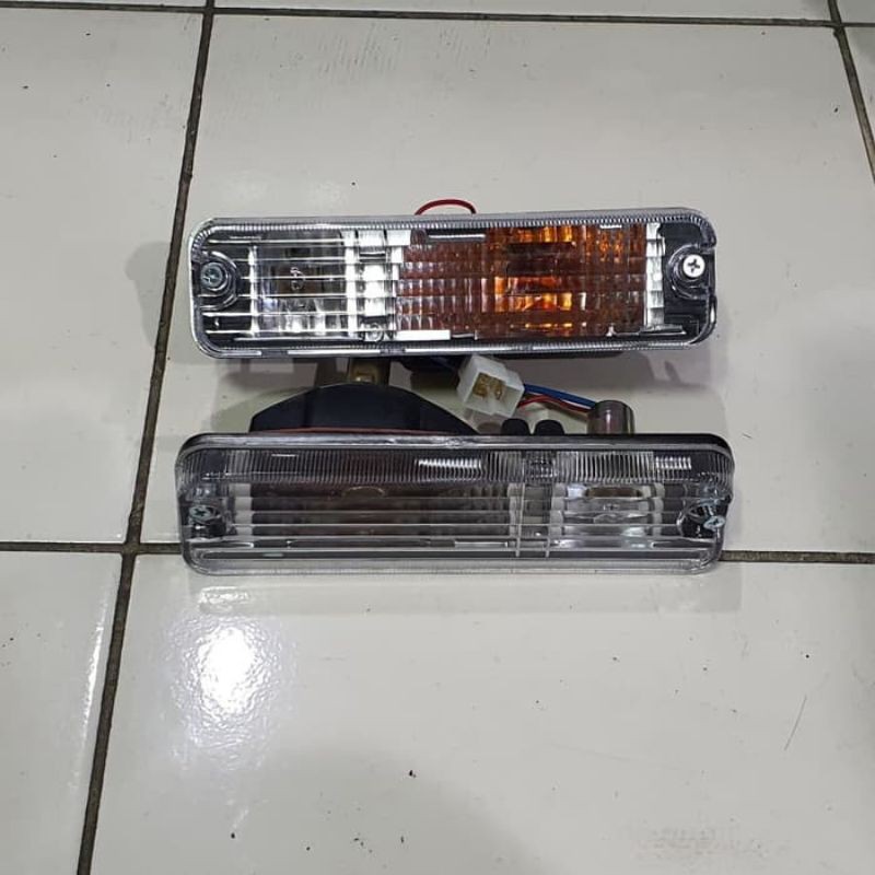 Jual Lampu Sein Bemper Depan Daihatsu Feroza Taft Gt Kristal Shopee