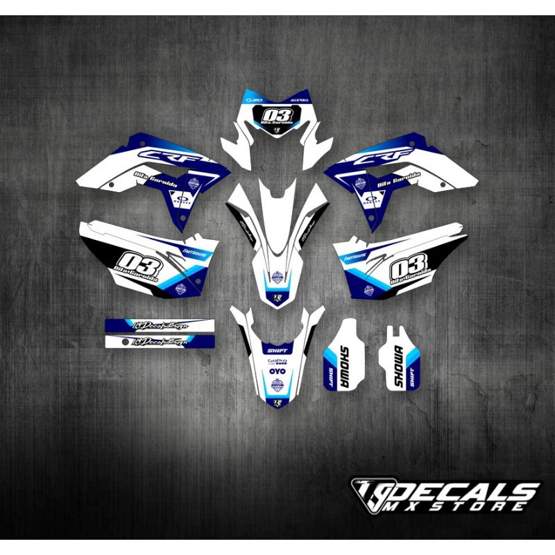 Jual Stiker Crf L Full Body Decal Crf Stiker Motor Decal Klx