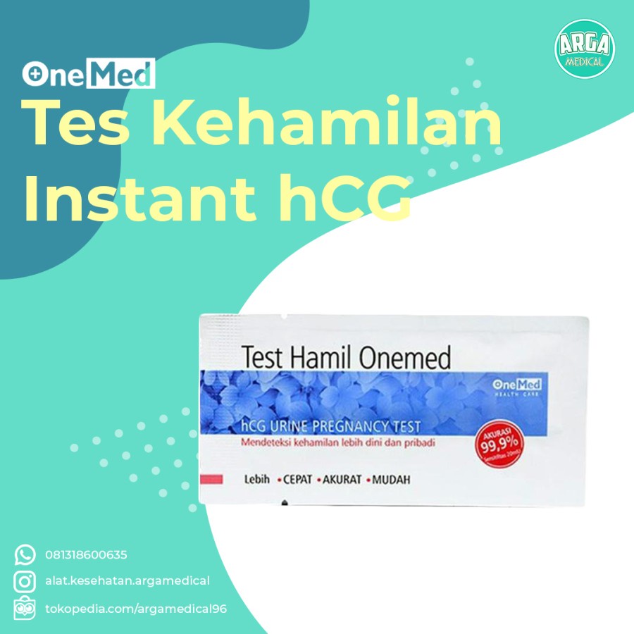 Jual Tes Kehamilan Strip Onemed Onemed Hcg Urine Pregnancy Test