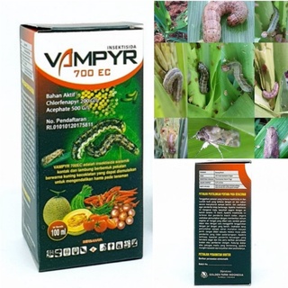 Jual Obat Hama Tanaman Vampyr Ec Ml Insektisida Ulat Tanaman