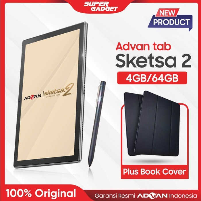 Jual Tablet Advan Sketsa 2 4 64 GB Stylus Pen Free Keyboard Indonesia