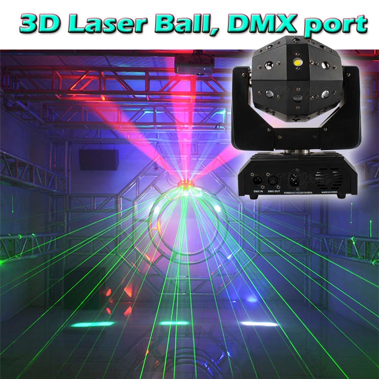 Jual Gvt Poyektor Laser D Ball Dmx Port Profesional Only Stage Dj