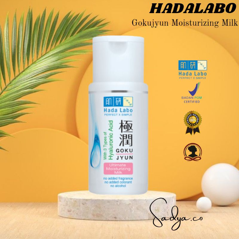 Jual Promo Hada Labo Gokujyun Ultimate Moisturizing Milk Ml