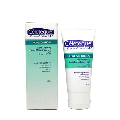 Jual Celeteque Acne Solution Clearing Facial Moisturizer Gel Ml