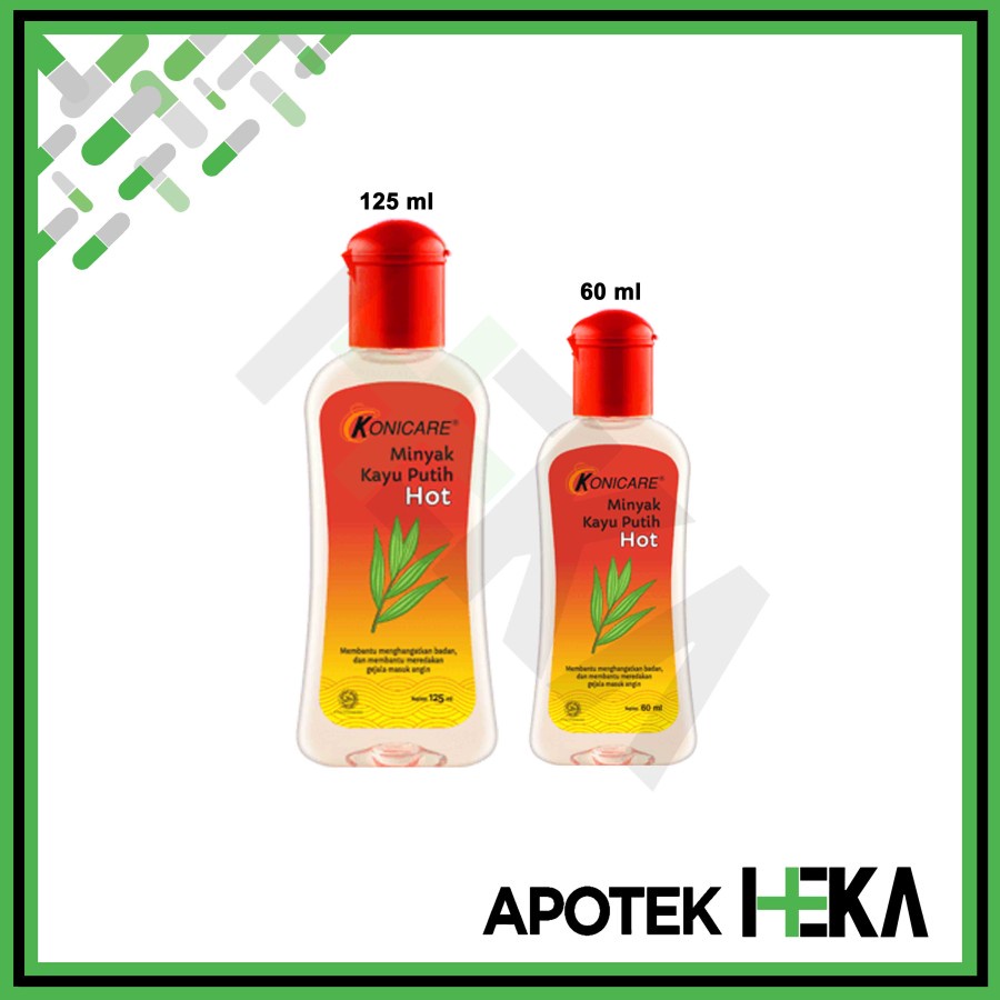 Jual Konicare Minyak Kayu Putih Hot Merah Meredakan Perut Kembung