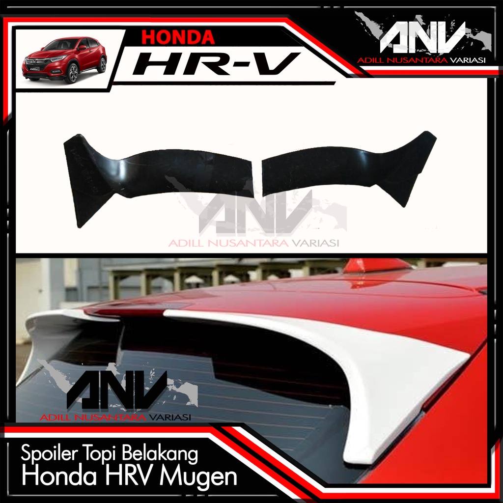 Jual Spoiler Topi Belakang Honda Hrv Mugen Style Shopee Indonesia