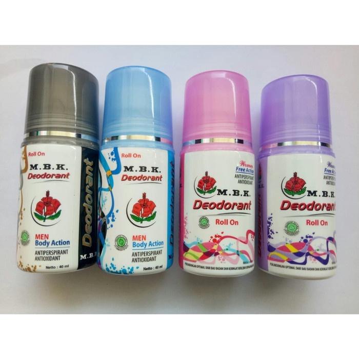 Jual MBK Roll On Deodorant Penghilang Bau Badan 40ml Shopee Indonesia