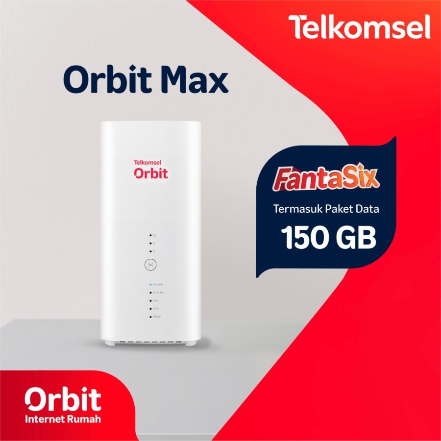 Jual Modem Wifi Home Router 4G Telkomsel Orbit MAX S Huawei B818 Free