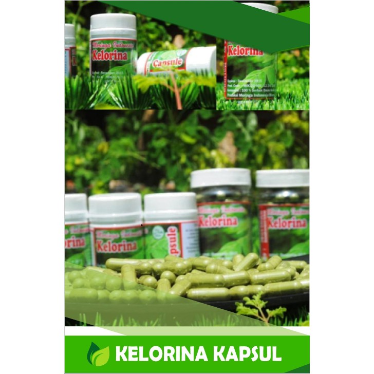 Jual Kapsul Daun Kelor KELORINA Royal Moringa Shopee Indonesia