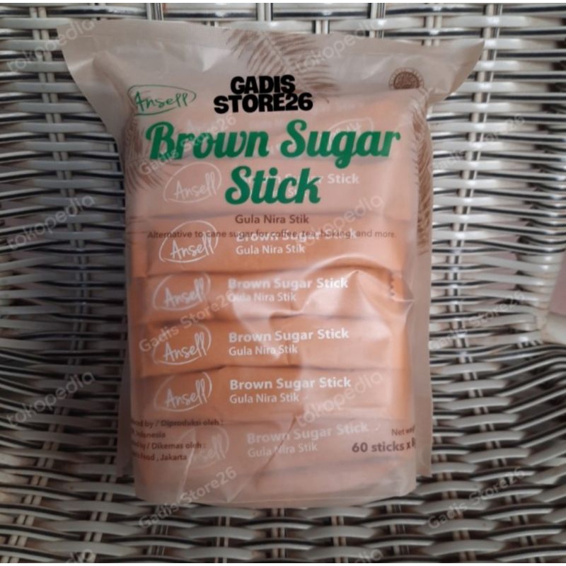 Jual Ansell Brown Sugar Sticks Sticks X Gr Shopee Indonesia