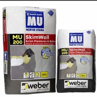 Jual Mortar MU 200 Semen Instant Untuk Acian Plesteran Dinding 20 Kg