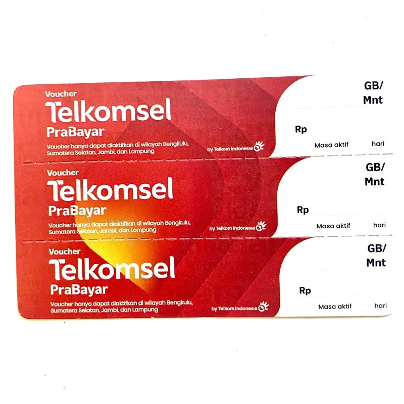 Jual Voucher Telkomsel Zero Voucher Kosong Sumbagsel Shopee Indonesia