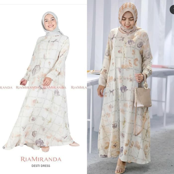 Jual New Desti Dress Ria Miranda Shopee Indonesia