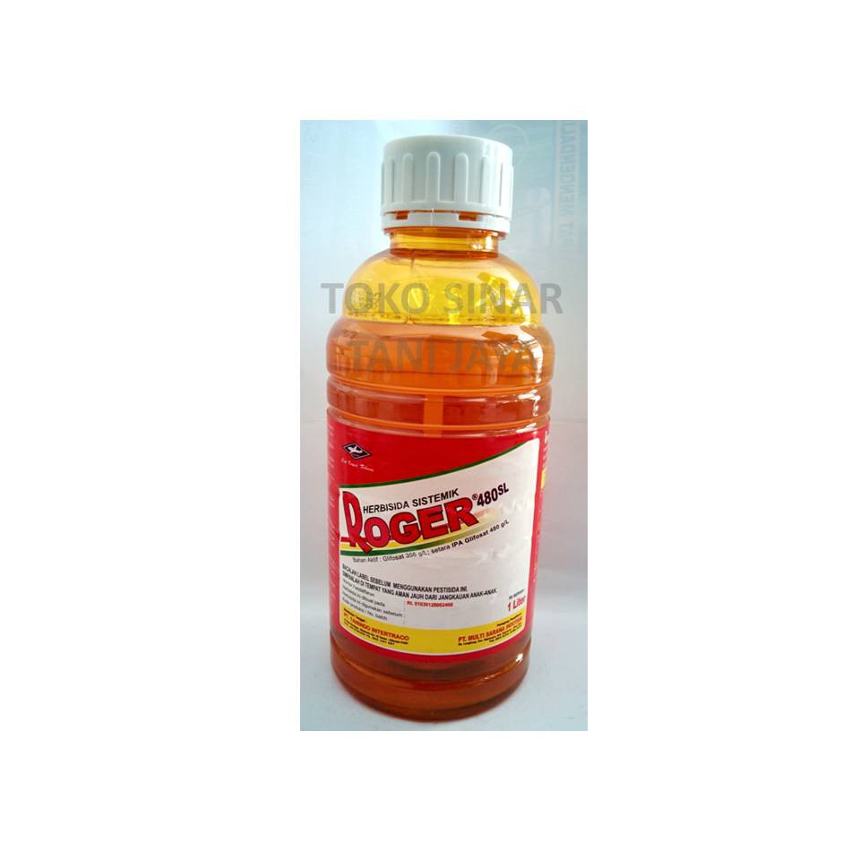 Jual Herbisida Roger 480 SL 1 Liter Indonesia Shopee Indonesia