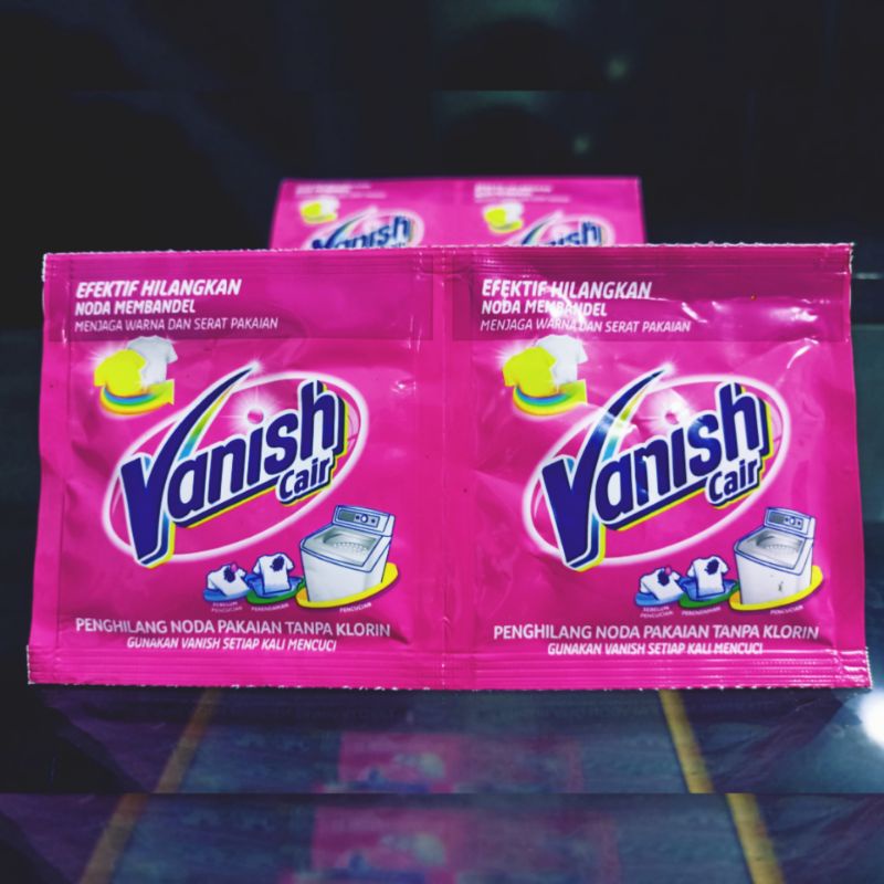 Jual Vanish Cair Sachet 15ml X 2 Pcs Shopee Indonesia