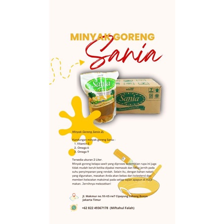 Jual Minyak Goreng Sania Liter Shopee Indonesia