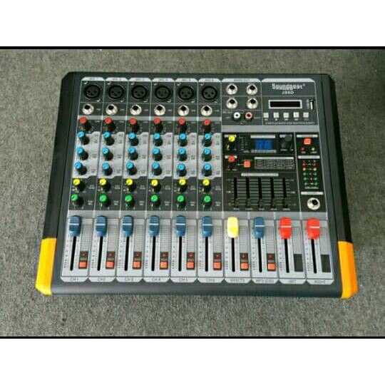 Jual Power Mixer Soundbest Js D Chanel Shopee Indonesia