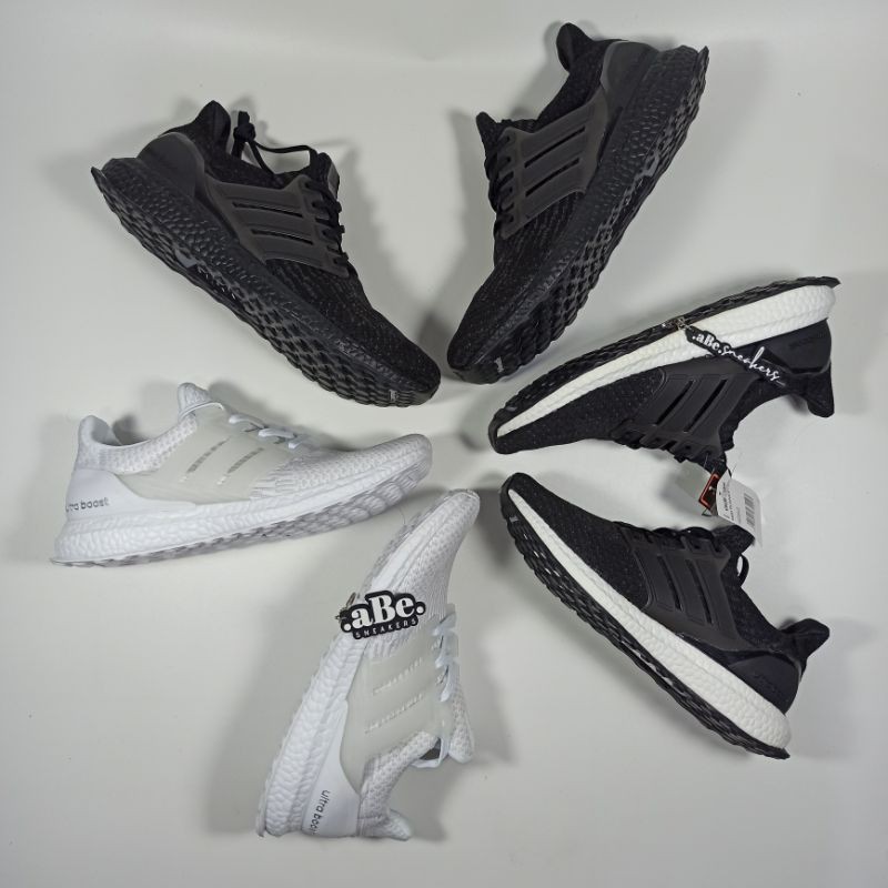 Jual Adidas Ultraboost Triple All Black White Shopee Indonesia