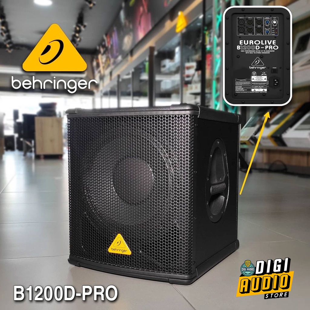 Jual Speaker Subwoofer Inch Aktif Behringer Eurolive B D Pro