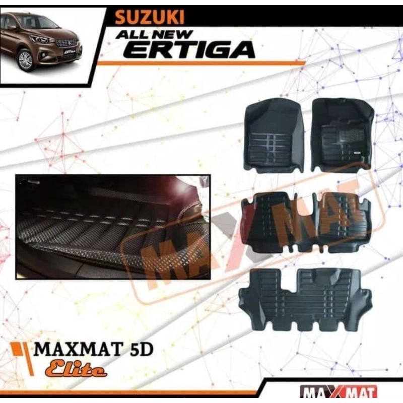 Jual Karpet Mobil Maxmat 5d Tipe Elite Black Diamond All New Ertiga