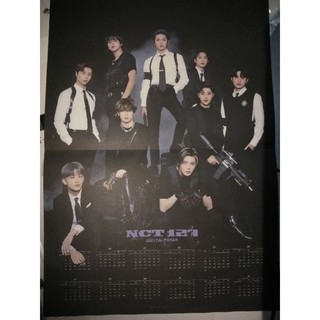 Jual Folded Poster Calender Poscard Calendar Group SG 2021 NCT 127