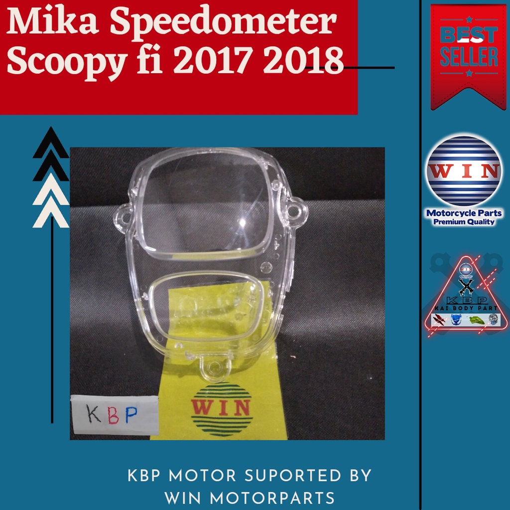 Jual Mika Spedometer Scoopy Fi Injek 2017 2018 2019 Win Kaca