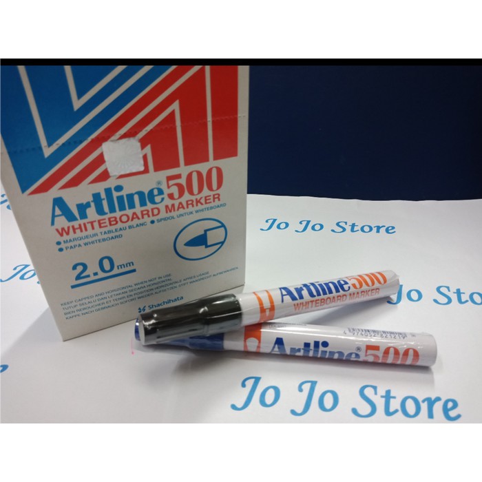 Jual Spidol Artline 500 Whiteboard Marker Shopee Indonesia