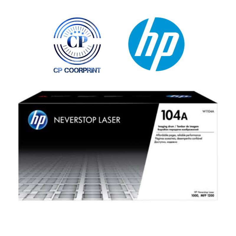 Jual TONER HP 104 W1104A NEVERSTOP LASER IMAGING DRUM ORIGINAL