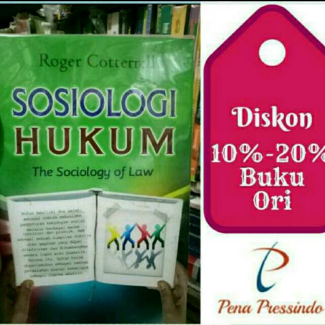 Jual Buku Sosiologi Hukum The Sosiology Of Law Roger Cotterrell