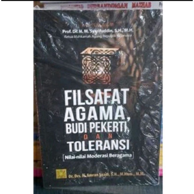 Jual Buku Filsafat Agama Budi Pekerti Dan Toleransi Nilai Nilai