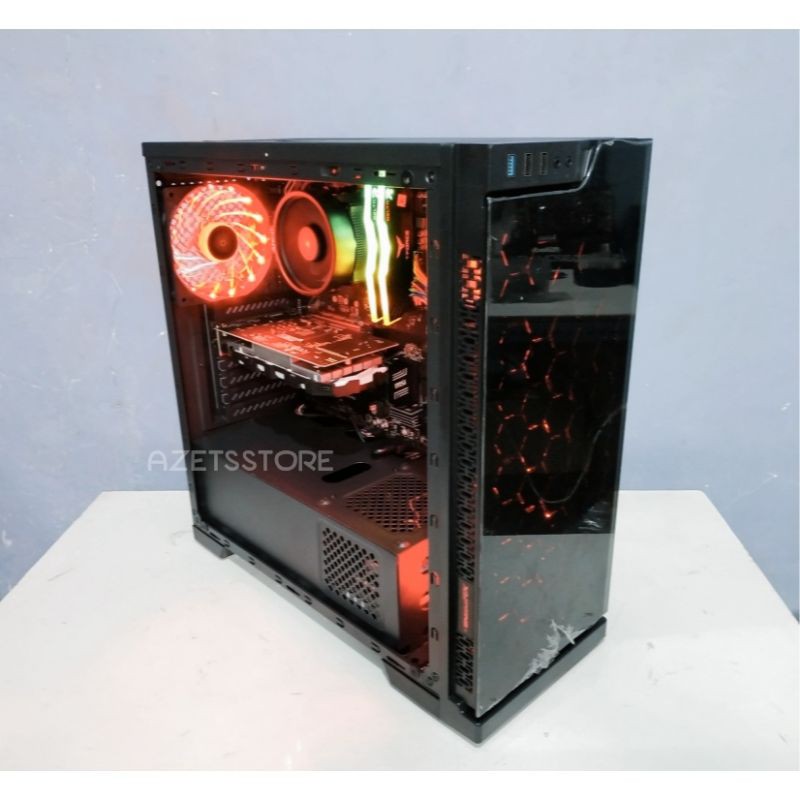 Jual PC Gaming AMD Ryzen 5 1400 GTX 1050Ti 4GB PC Killer Squadron