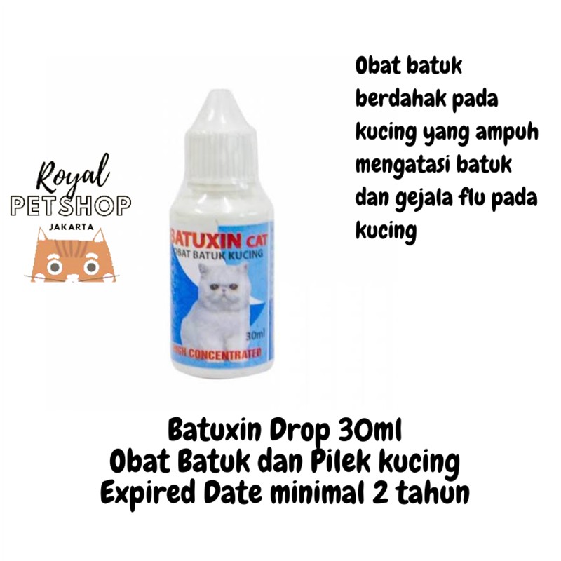 Jual TAMASINDO BATUXIN Cat 30ml Obat Batuk Dan Pilek Kucing Indonesia