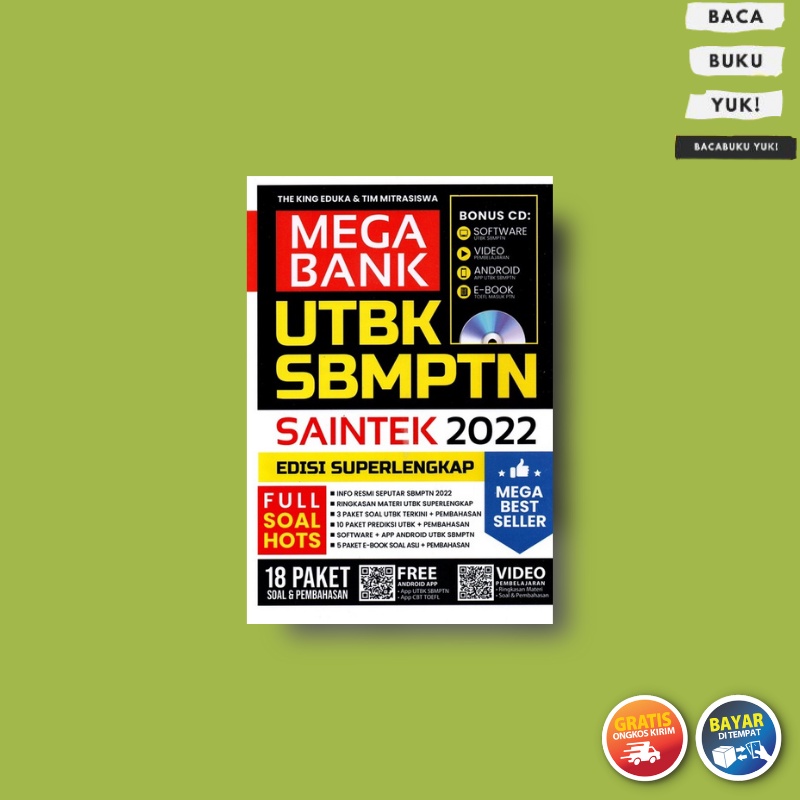 Jual Ag Mega Bank Sbmptn Saintek Plus Cd Shopee Indonesia