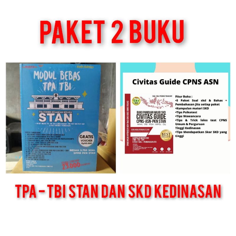 Jual Buku SPMB PKN STAN SKD DAN TPS Shopee Indonesia