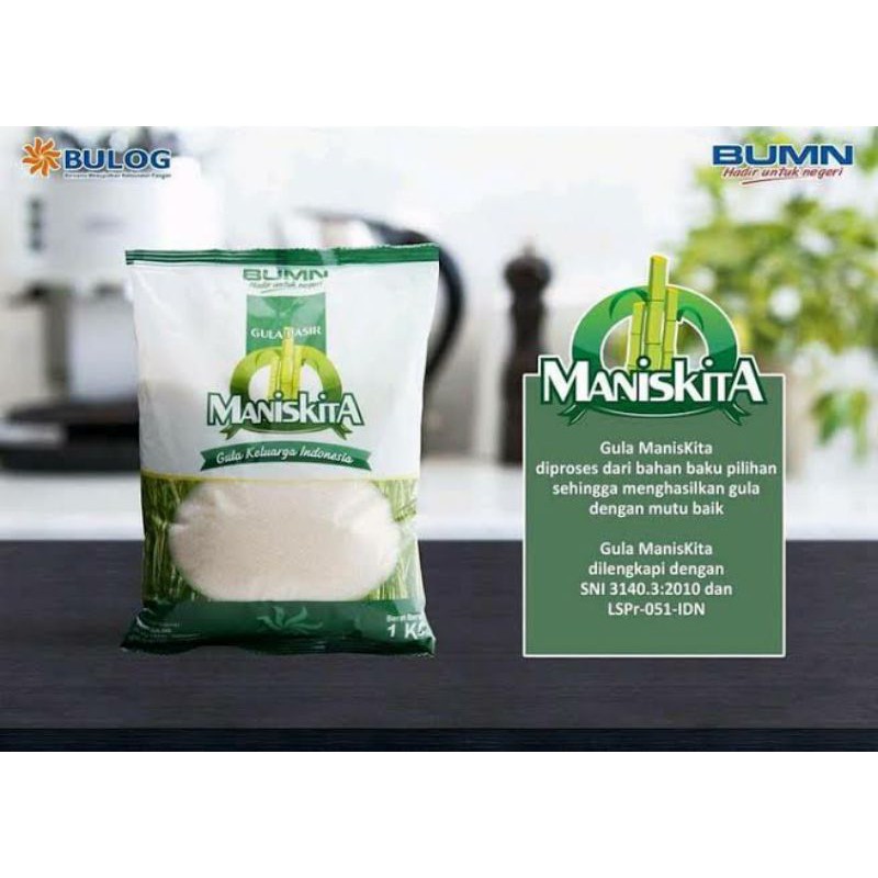 Jual GULA PASIR MANIS KITA 1KG Shopee Indonesia