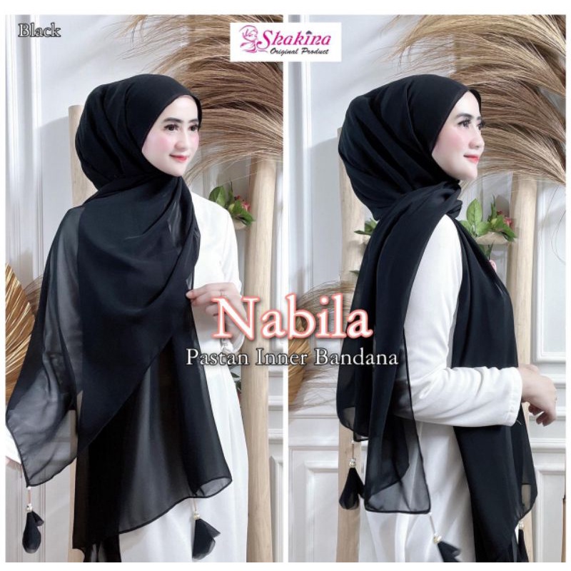 Jual Jilbab Pashmina Inner Bandana Nabila Ori Shakina Hijab Shopee