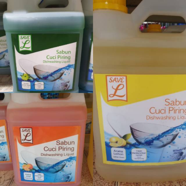 Jual Save L Sabun Cuci Piring Jerigen Liter Dishwashing Liquid Ml