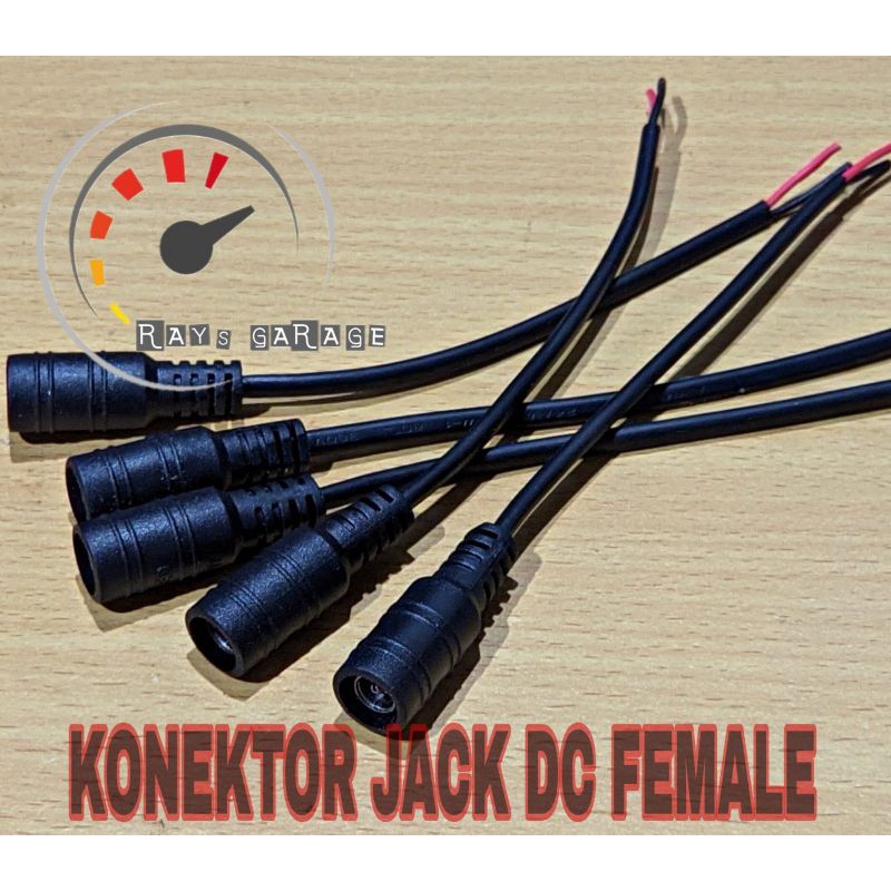 Jual Kabel Konektor Conector Jek Jak Jack Dc Female Cewek Kabel Cctv