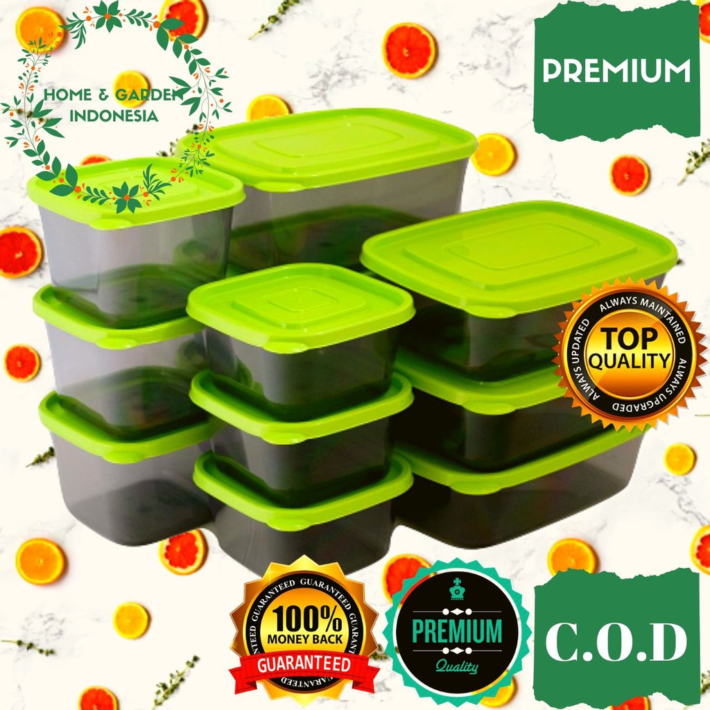 Toples Set Food Container Calista Rumoi Smoke Pcs Tempat Bumbu